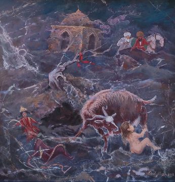 The Birth of Gorogly (40×40)