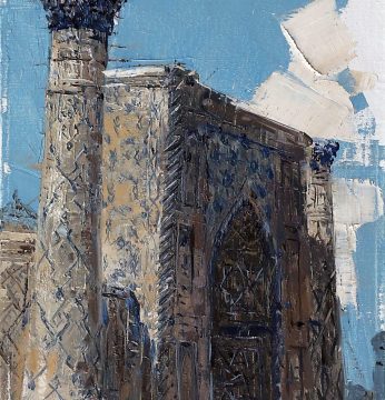 Samarkand. Triptych part 1 (90×30)